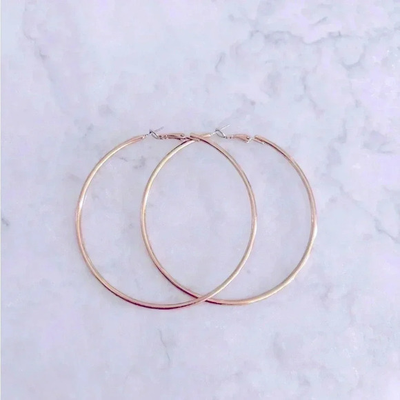 Macy's Jewelry - Macy’s Gold Plated Hoop Earrings
